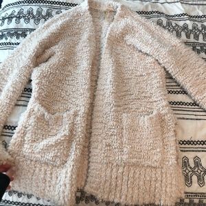 AE fluffy cardigan